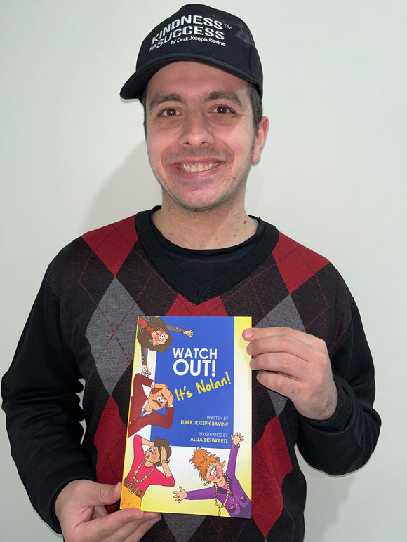 Dark Joseph Ravine Becomes a Children’s Book Author with the Release of “Watch Out! It’s Nolan!”