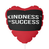 Kindness for Success Red Heart Balloon