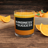 Kindness for Success Bar Glass