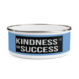 Kindness for Success Enamel Bowl