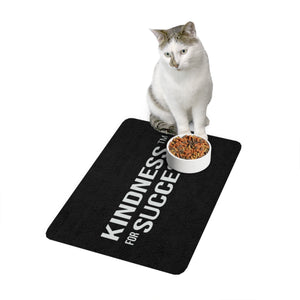 Kindness for Success Pet Food Mat